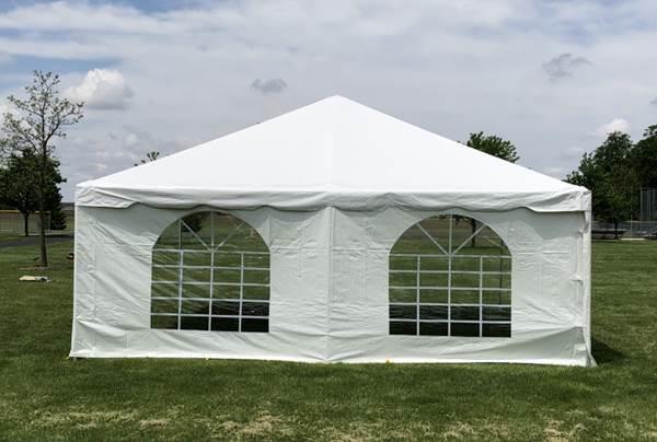 7' high x 20' long standard window sidewall enclosure